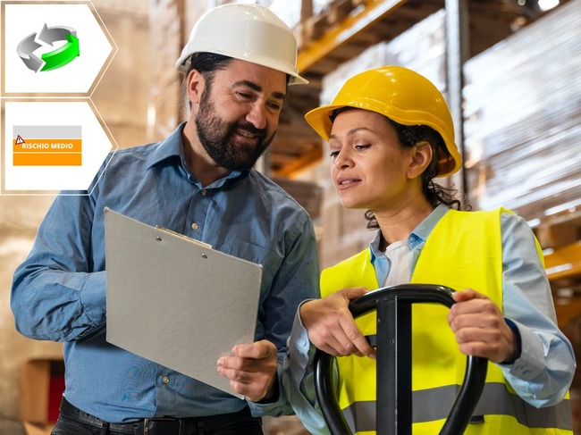 Corso di aggiornamento per RSPP datori di lavoro con attività lavorativa a Rischio Medio.